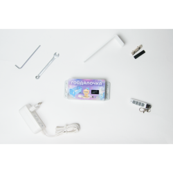 Пристрій для автоматичного гойдання дитячого ліжечка Гойдалочка